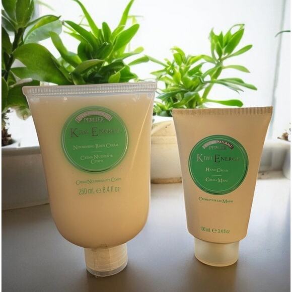 Ricette Naturali Perlier KIWI ENERGY Nourshing Body Cream & Hand Cream NEW - Picture 1 of 2
